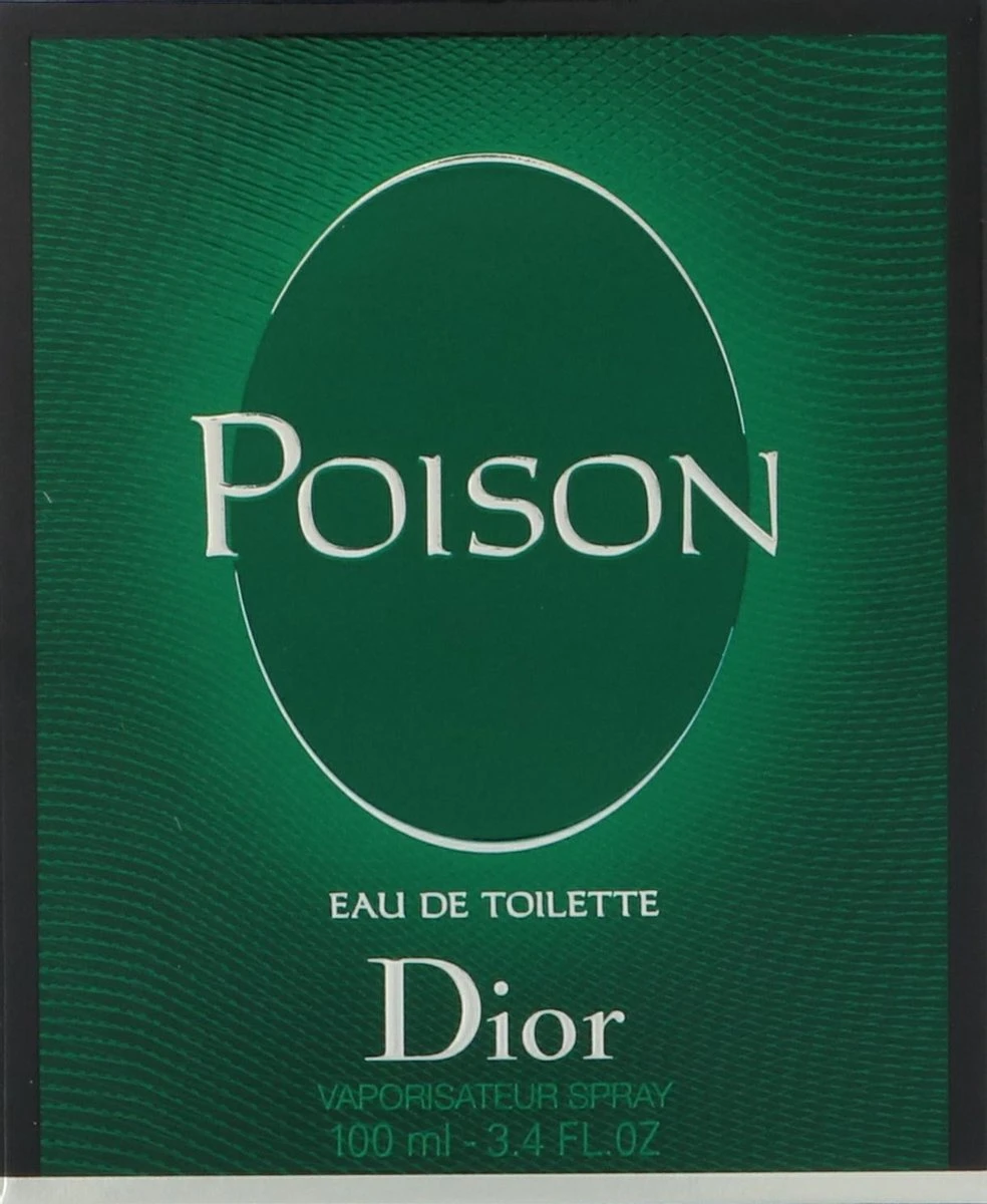Dior Poison 100 ml - Eau de Toilette - Damesparfum Dior Poison 100 Ml - Eau De Toilette - Damesparfum -Armani Parfum Winkel