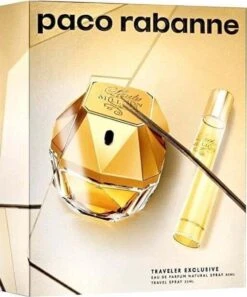 Paco Rabanne Lady Million Giftset 80 Ml Eau De Parfum Spray + 20 Ml Eau De Parfum Tasspray - Cadeauset Voor Dames - Damesparfum -Armani Parfum Winkel 999x1200 1